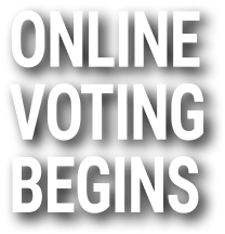Online voting begins